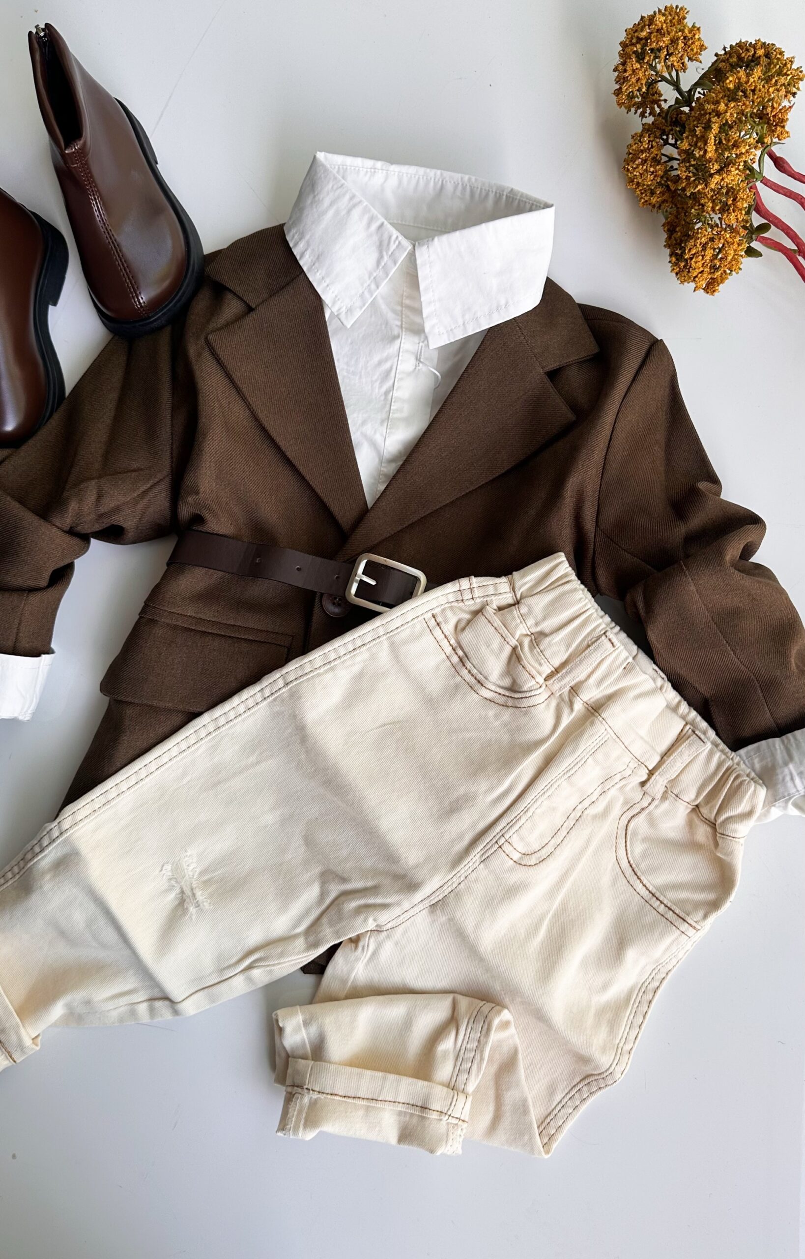 Ayla Beige Pants