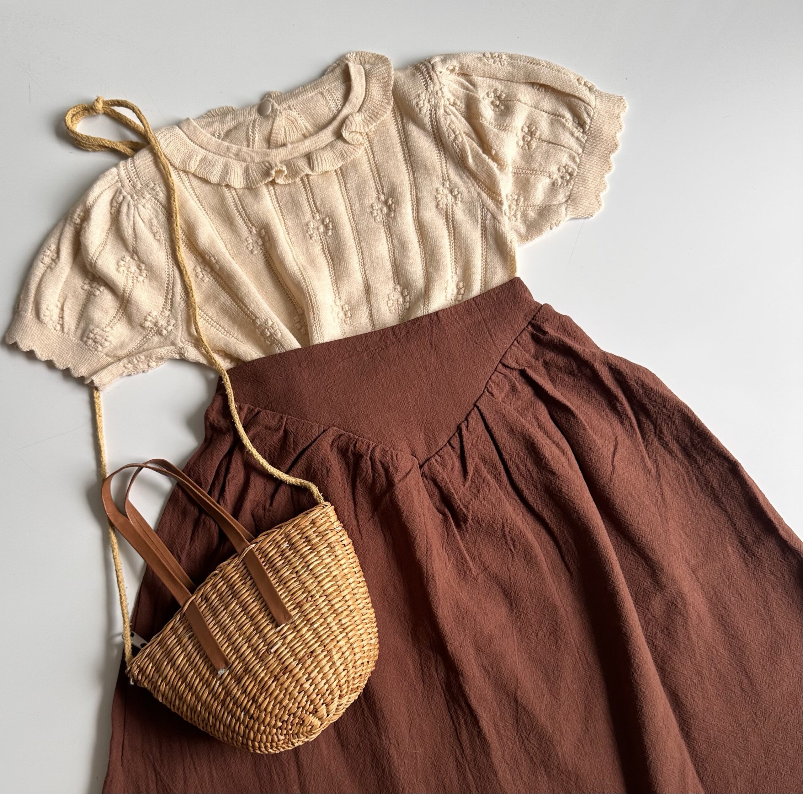 Ruffle Knit Top