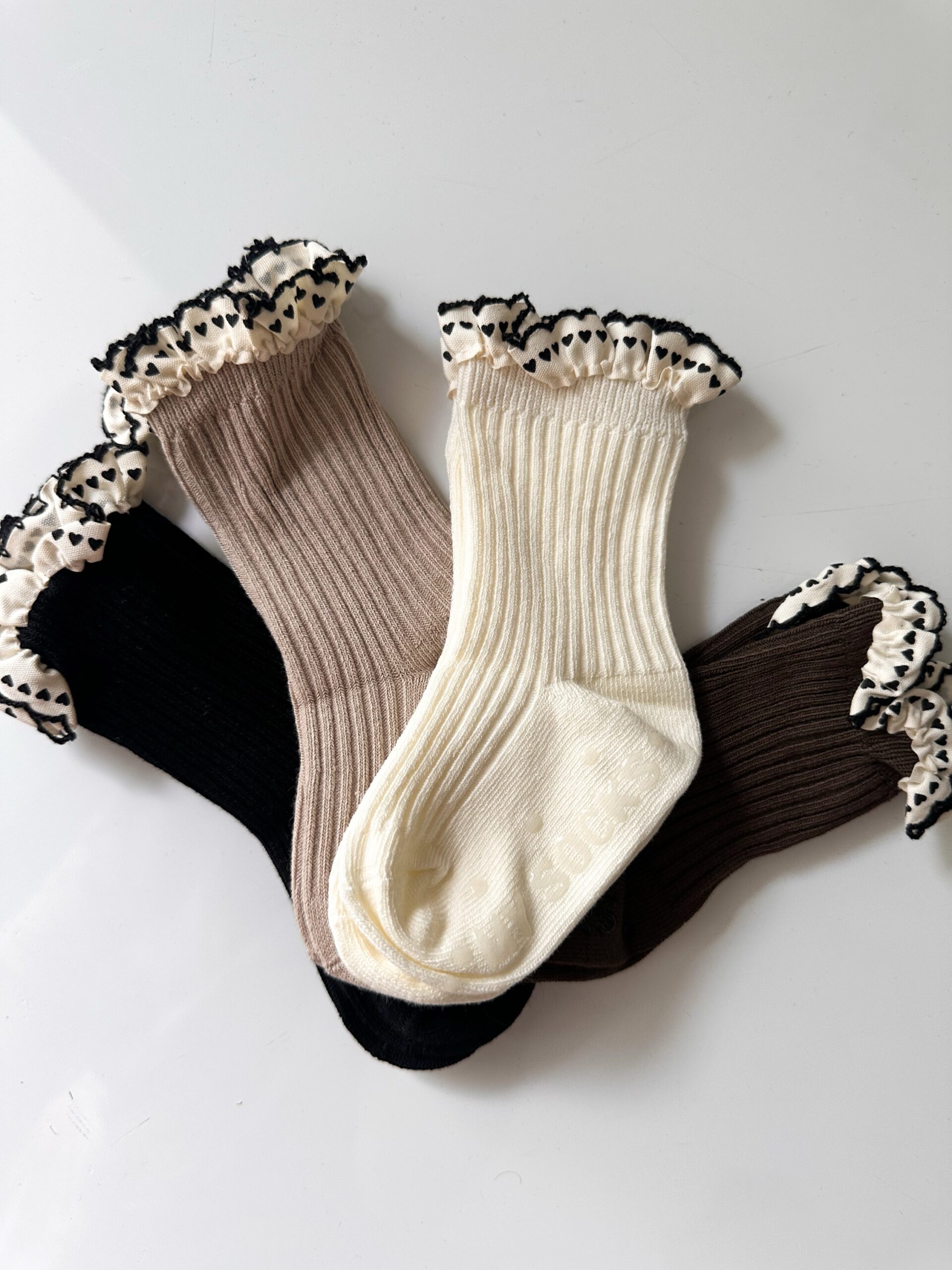 Heart Frill Socks