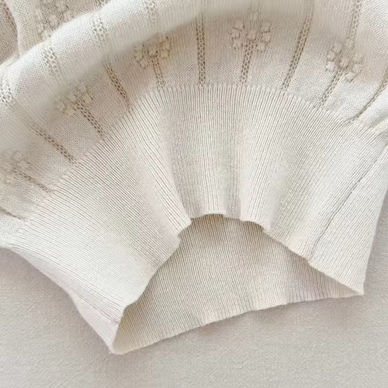 Ruffle Knit Top - Image 3