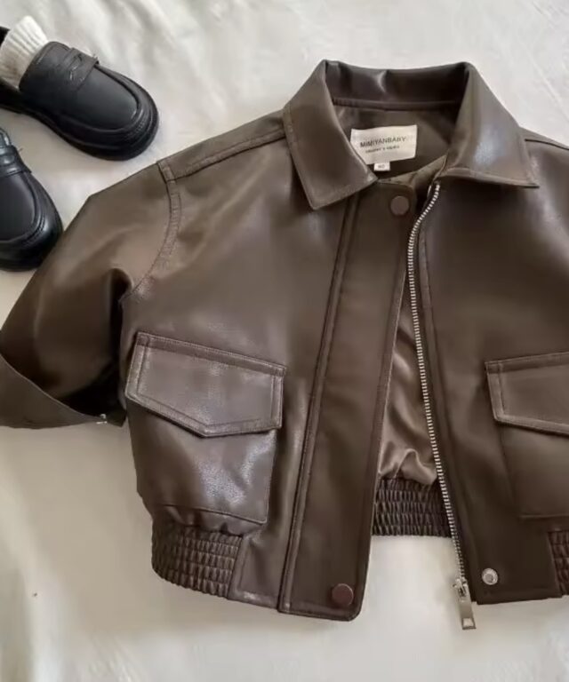 Brownie Leather Jacket-PREORDER ONLY