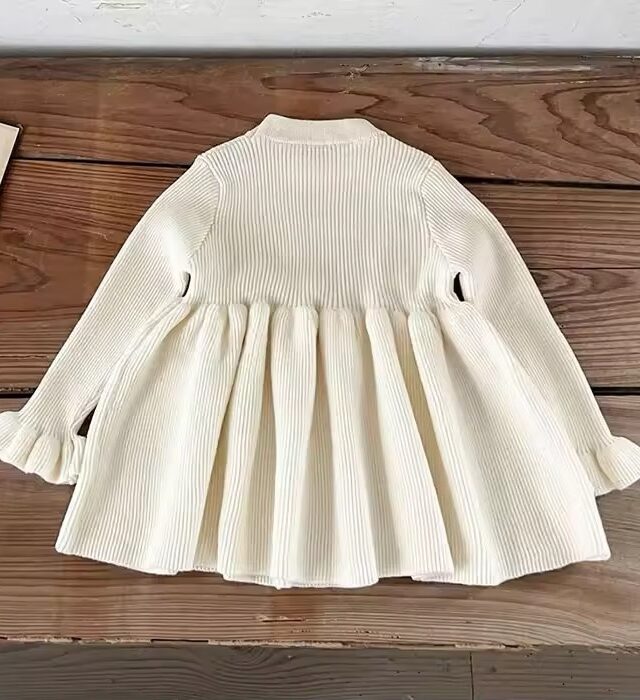 Alternative view of Serena knitted Dress-Cream