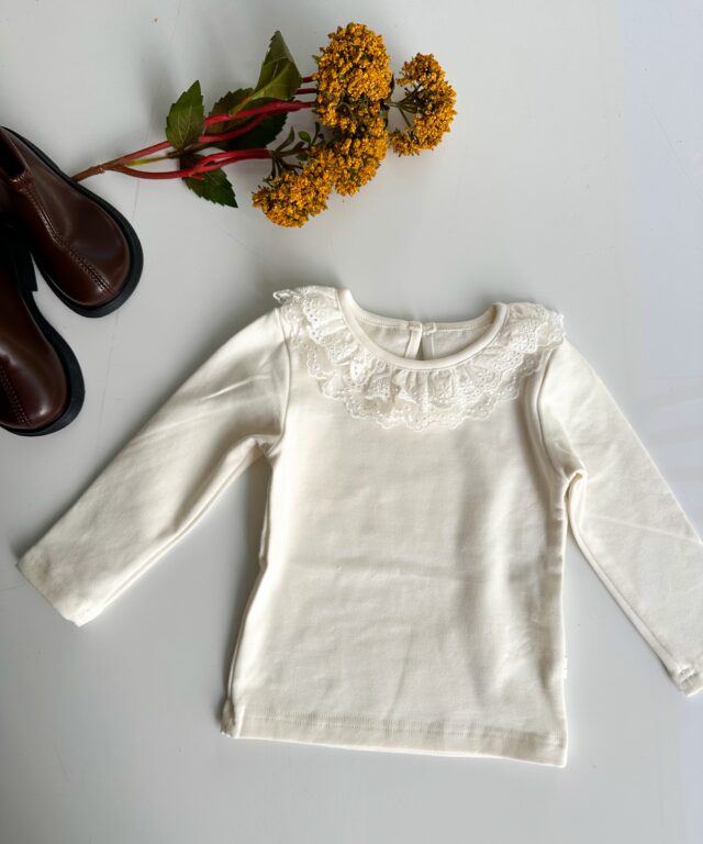 Gigi White Collar Shirt