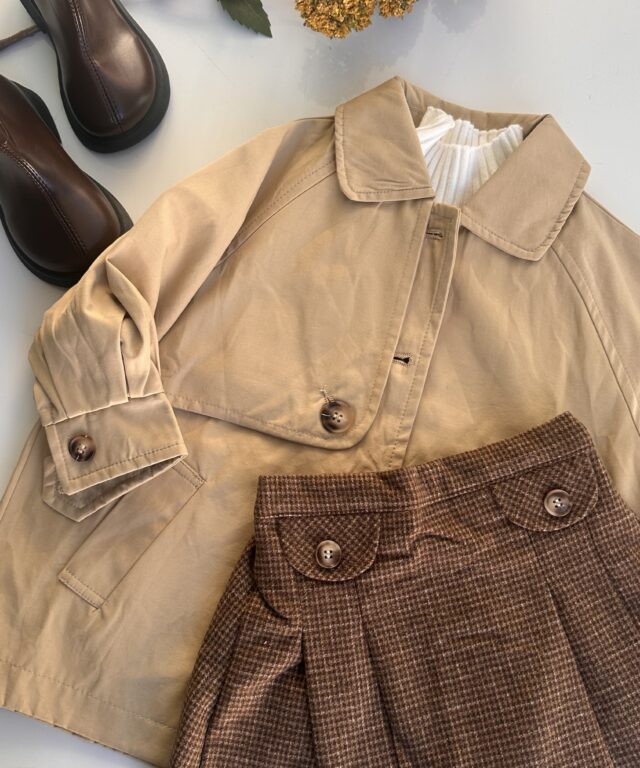 Alternative view of Taylor Trench coat